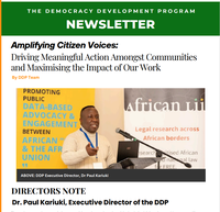 Newsletter: April- June 2025