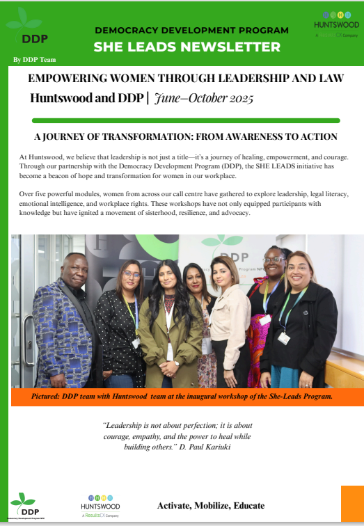 Newsletter: Huntswood Project