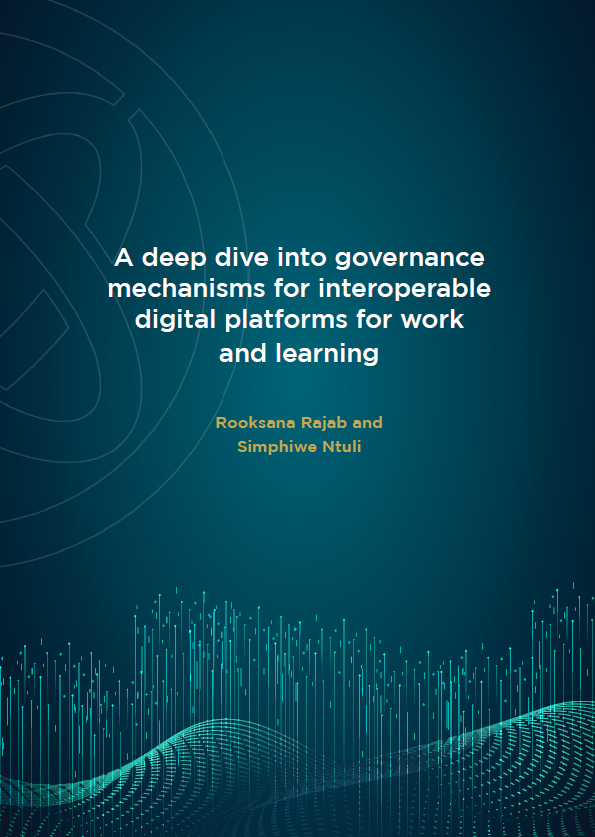 A deep dive into governance mechanisms for interoperable digital platforms for work and learning
