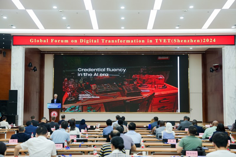 AI era at the Global Forum on Digital Transformation in TVET 2024