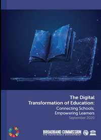 An important new publication on the digital transformation of education and school connectivity
