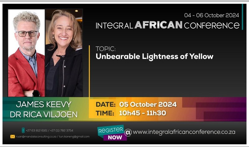 Integral African Conference: Unbearable Lightness of yellow