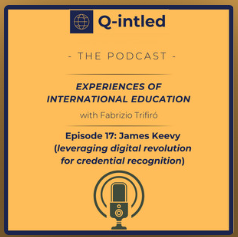 PODCAST: James Keevy talks on the 'Experiences of International Education' podcast with Fabrizio Trifiro