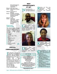 Bulletin No.18 December 2007