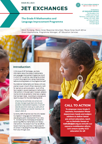 JET Exchanges 5/2023: The Grade R Mathematics and Language Improvement Programme