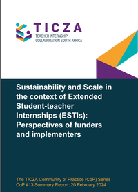 Sustainability and Scale in the Context of Extended-teacher Internships (ESTIs): Perspectives of Funders and Implementers. CoP Series # 13