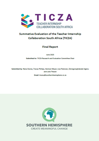 Summative Evaluation of the Teacher Internship Collaboration South Africa (TICZA)