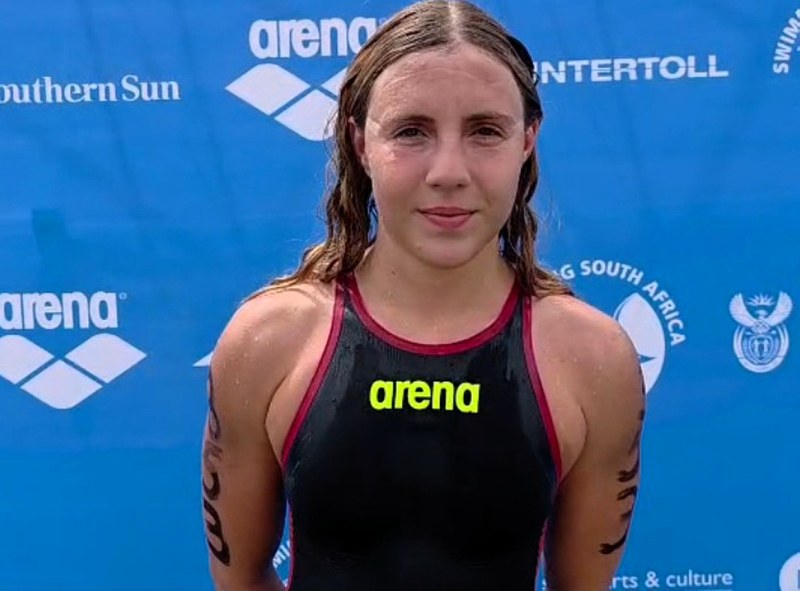 Lötter makes it three from three at SA open water champs