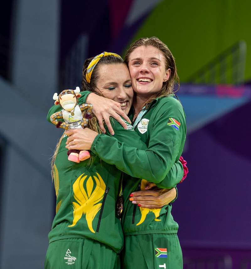 Three more medals for Team SA in Birmingham pool